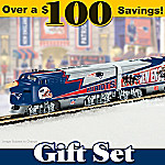 New England Patriots Express Train Gift Set