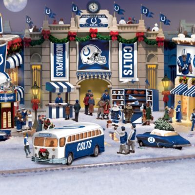 Indianapolis Colts Christmas Village Gift Set