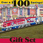 Philadelphia Phillies Express Train Gift Set