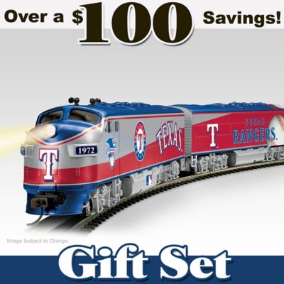 MLB Texas Rangers Express Electric Train Set
