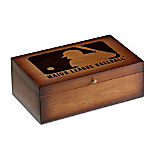 MLB Vintage Wood Storage Box Train Accessory