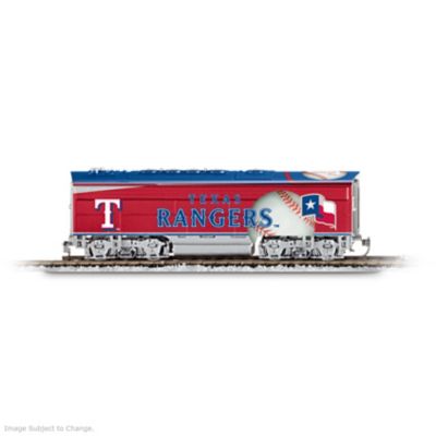 Texas Rangers Engine Train Car, From The Texas Rangers Express Collection