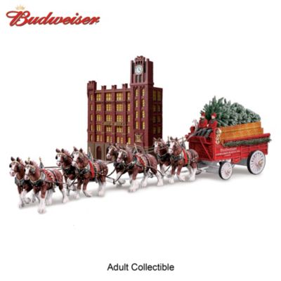 Budweiser Clydesdales 120th Anniversary Edition Sculpture