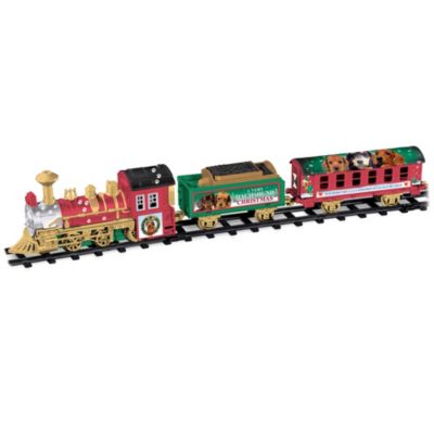 A Very Dachshund Christmas Train Set
