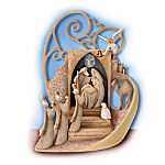 Unto Us A Child Is Born Nativity Set