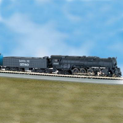 The Empire Builder 10-Car N-Scale Train Set With Complete E-Z Track Railroad System