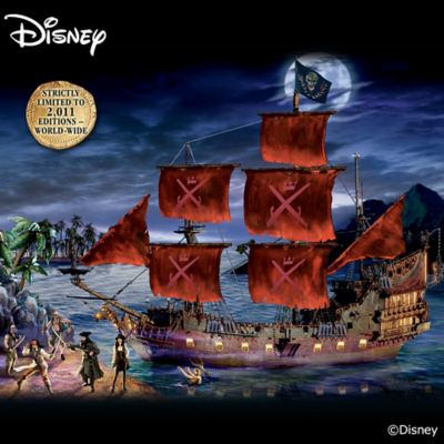 Queen Anne's Revenge: Pirates Of The Caribbean Replica Ship Sculpture
