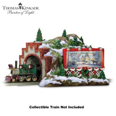 Thomas Kinkade Christmas Mountain Tunnel Accessory