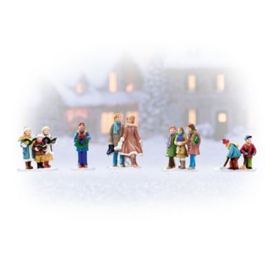 Signs Of The Season Christmas Village Accessory Set