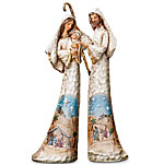 Buy Thomas Kinkade Elegant Blessings Nativity Figurine Set