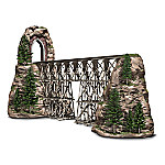 Buy Timber Trestle Bridge Hand-Painted Masterpiece Sculpture HO Scale Electric Train Accessory