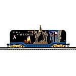 Buy World Trade Center Tribute Flat Bed Electric Train Car: We Will Never Forget