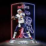 Buy NFL Luminaries: Super Bowl LIII Tom Brady Laser-Etched Illuminated Sculpture