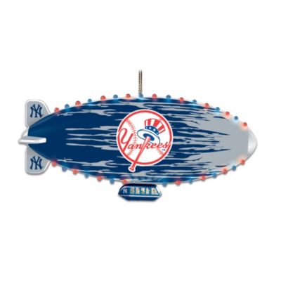New York Yankees Blimp Ornament: Yankees Fan Holiday Decoration