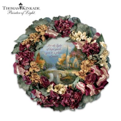 Collectible Thomas Kinkade Chapel Inspirations Wreath