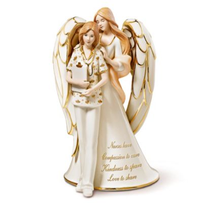 Angel Of Caring Nurse Tribute Figurine