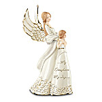 My Daughter My Joy Mother And Daughter Collectible Angel Figurine: Gold Edition