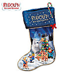 Holiday Magic Rudolph The Red-Nosed Reindeer Christmas Stocking
