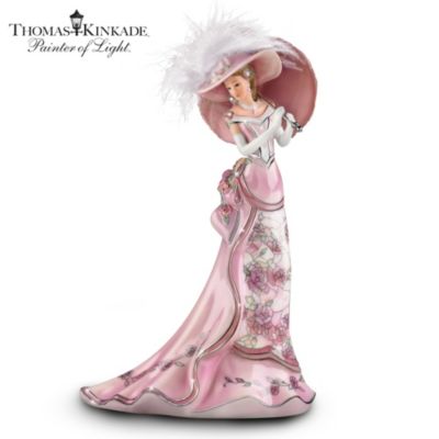 Thomas Kinkade Josephine's Reverie In The Garden Figurine