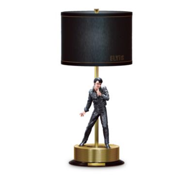 Elvis Presley 68 Comeback Special Collectible Tabletop Lamp