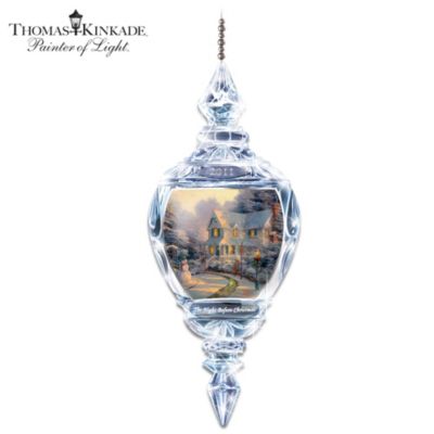 Thomas Kinkade The Night Before Christmas Ornament