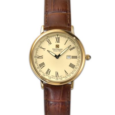 The World's Thinnest Watch (Gold) - 3/16-Inch Thick Wristwatch