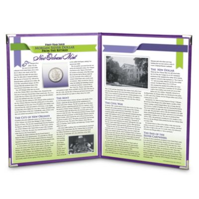 First Year Issue Morgan Silver Dollar Coin