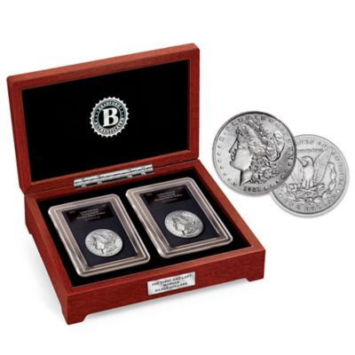 Morgan Silver Dollar Coin Set: The First And Last Morgan