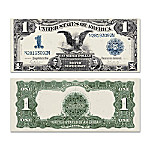 Buy The Silver Certificate Giant Horse Blanket $1 Black Eagle Note Currency
