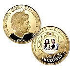 Buy The New Royal Prince Limited-Edition Golden Five Crown Coin