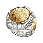 Buy The George T. Morgan 24K Gold-Plated Lost Coin Ring