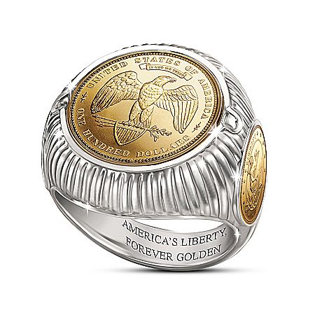 The George T. Morgan 24K Gold-Plated Lost Coin Ring