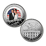 Buy The President Barack Obama And First Lady Michelle Obama 1 Ounce Silver Tribute Proof Coin