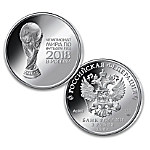 Buy 2018 FIFA World Cup One Ounce 99.9% Silver Legal Tender Coin