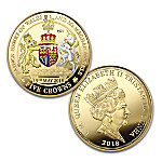 Buy Prince Harry & Meghan Markle The Royal Wedding Five Crown Proof Legal Tender Coin