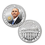 Buy The President Barack Obama 99.9% Silver One Ounce Proof Coin With Deluxe Display Box