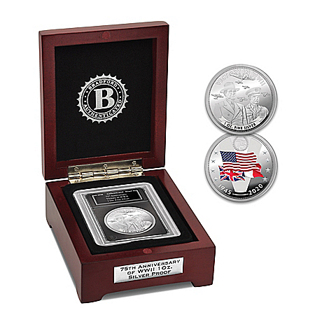The 75th Anniversary of Victory in WWII 1 Oz. Silver Proof
