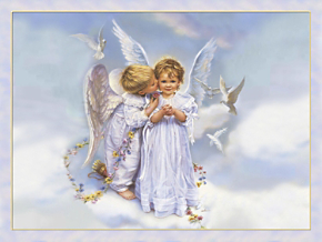 Angel Kisses Note Cards