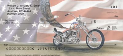 Ride Hard, Live Free - Patriotic Chopper Images