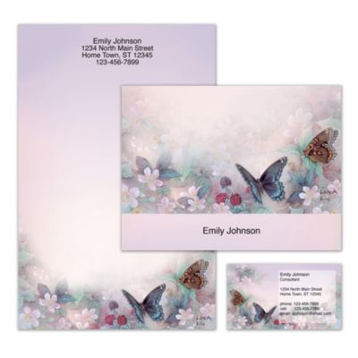 Lena Liu's Enchanted Wings Personalized Stationery