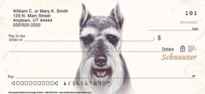 Schnauzer Personal Checks