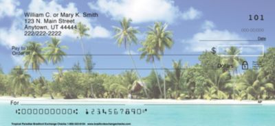 Tropical Paradise Personal Checks
