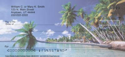 Tropical Paradise Personal Checks