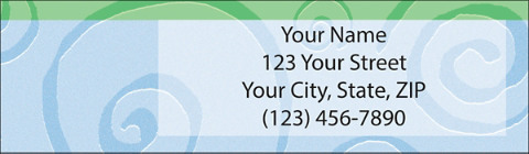 Free Spirits Return Address Label