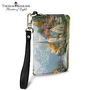 Thomas Kinkade Faith for all Seasons Small Purse