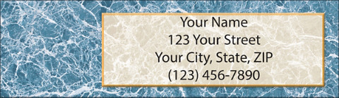 Venetian Return Address Label