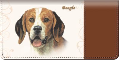 Beagle Checkbook Cover