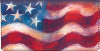 Waves of Freedom Checkbook Cover