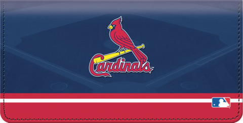 St Louis Cardinals Logo Checkbook Cover