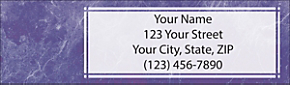 5th Avenue Return Address Label